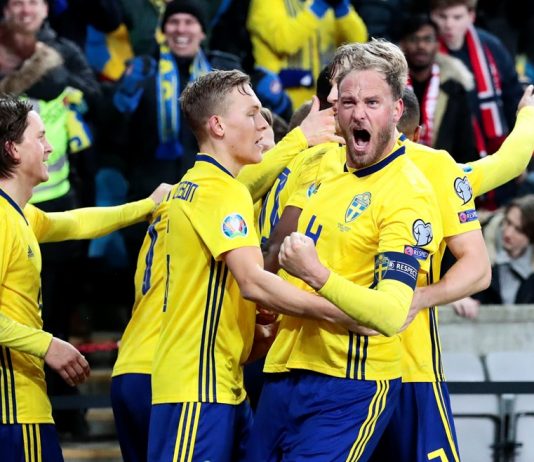 Švedska ostvarila pobedu nad Rusijom u Moskvi (1:2) Švedska reprezentacija